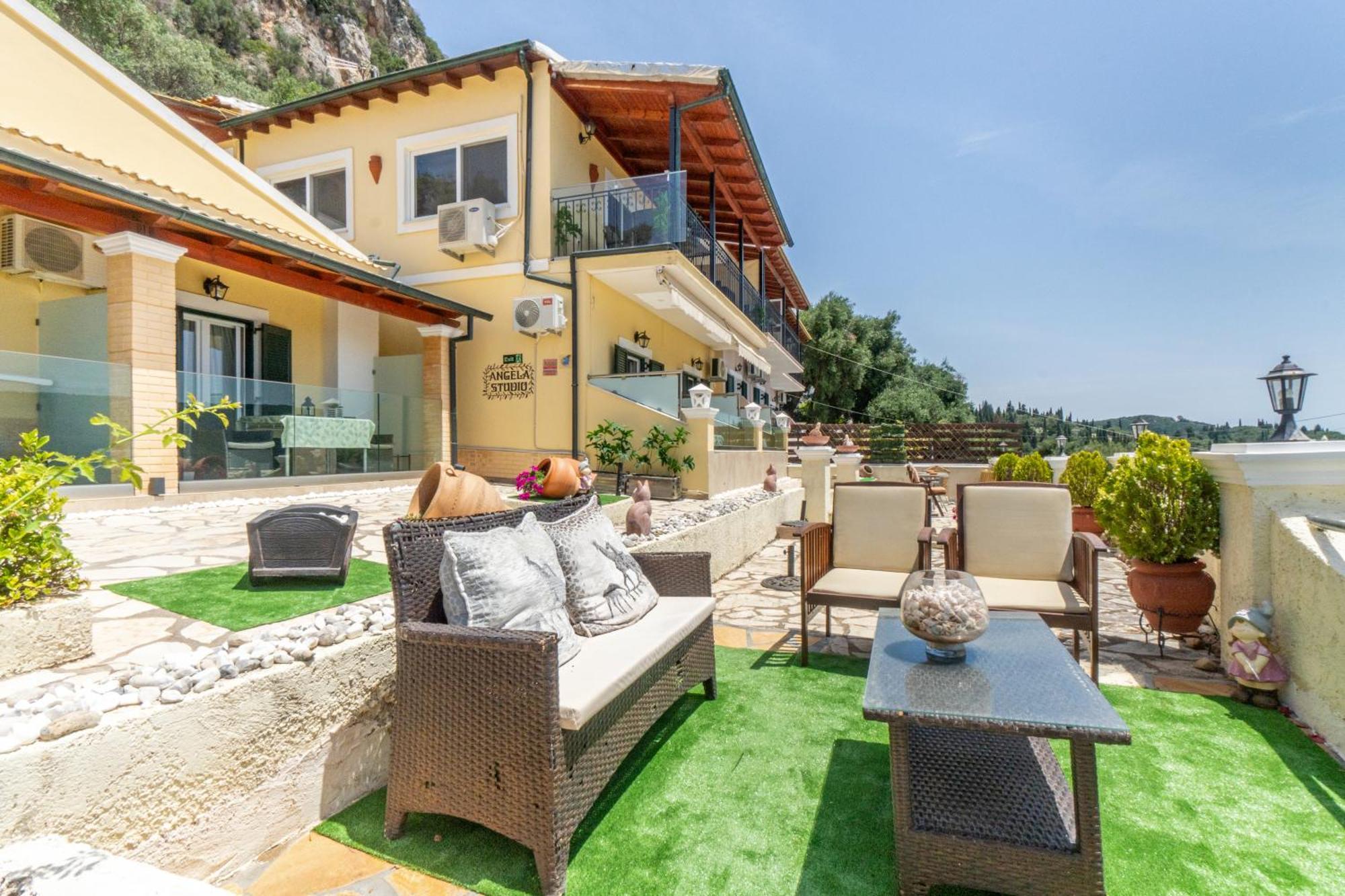 Angela Panorama Villa Paleokastritsa Exterior photo