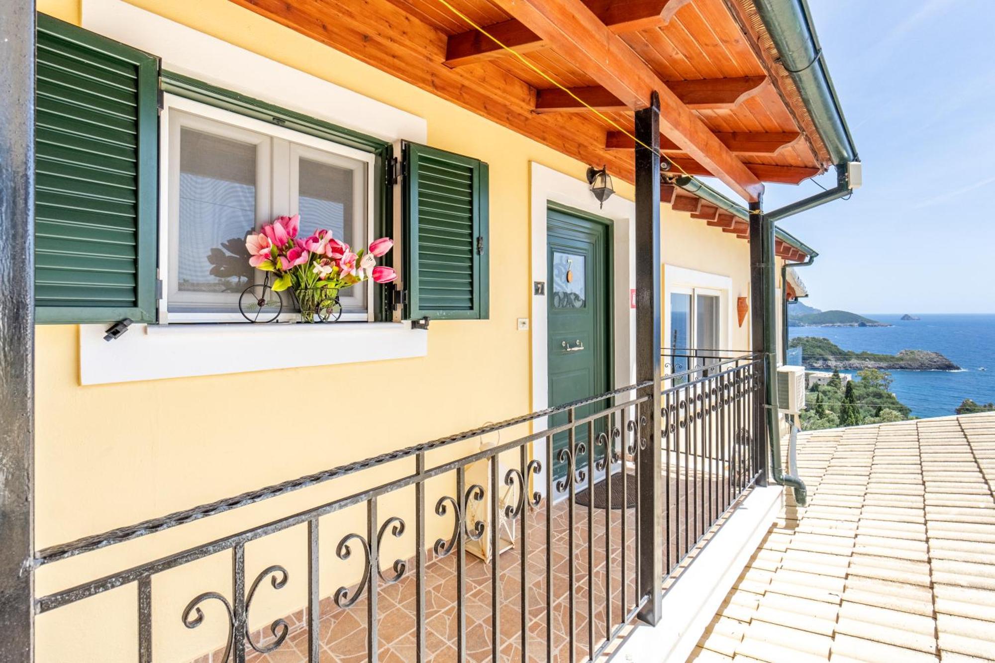 Angela Panorama Villa Paleokastritsa Exterior photo