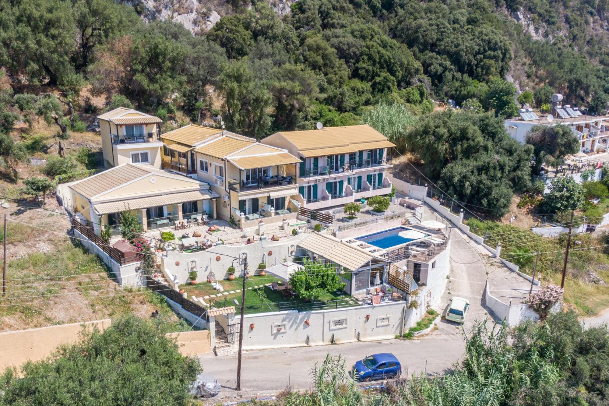 Angela Panorama Villa Paleokastritsa Exterior photo